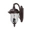 Z-Lite Armstrong Outdoor Wall Light, Bronze & Clear Waterglass 534M-RBRZ - alternate 1